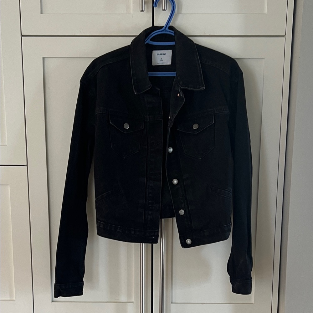 Old Navy Black Denim Jacket